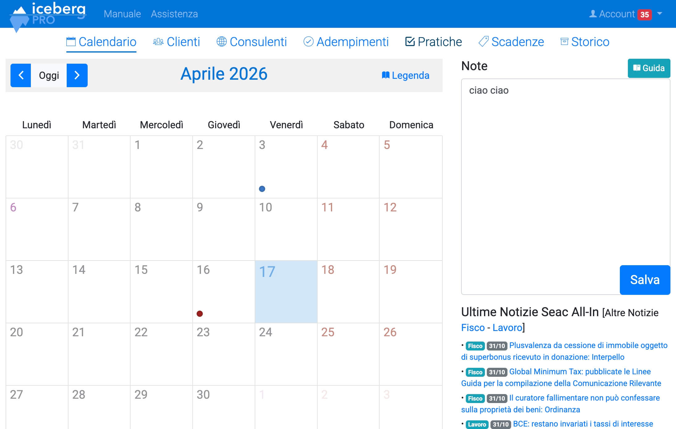Piattaforma IcebergPRO